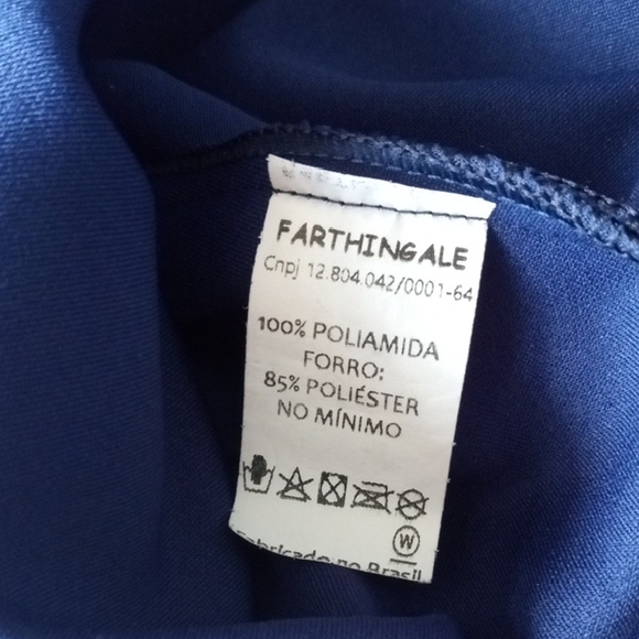 Elegant Navy Blue Lace Evening Gown - Picture 9 of 15